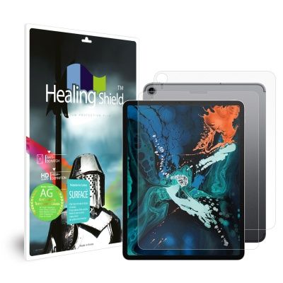 아이패드프로3세대 12.9 2018 저반사 강화유리1 후면1