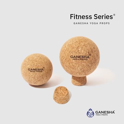 [가네샤요가프랍스] 코르크 마사지볼 싱글 스탠다드