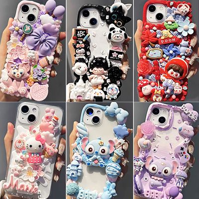 아이폰 15 14 13 12 프로 맥스 캐릭터 레진 케이스