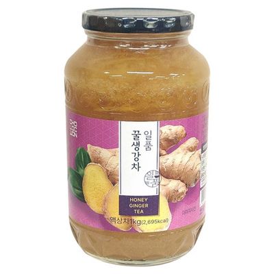 초록원 일품 꿀 생강차 1kg 탕비실 가성비 간식