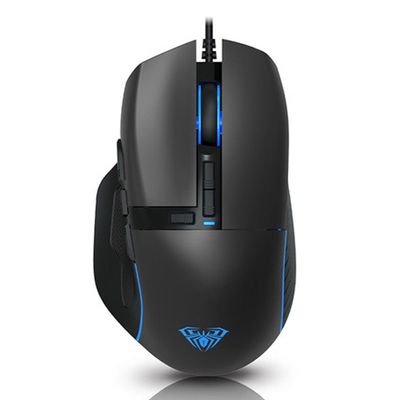 QSENN AULA LED 커스텀 게이밍 마우스 F808(WD62D16)