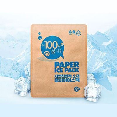 친환경 종이 아이스팩 - 소(12x17) 1개(WFIO3E6)