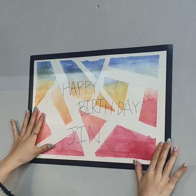 벽부착 자석프레임 액자 A3 블랙(WFJ0RWY)