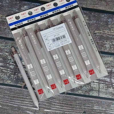 톰보 0.5mm 샤프펜슬 모노그래프 Light 컬렉션-E 1팩