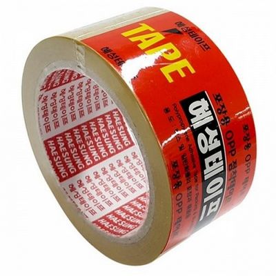 혜성 포장용 박스테이프 50mmX50M 수축용 연미