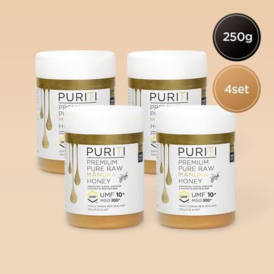 PURITI 퓨리티 UMF10+ MGO300 마누카꿀 250g x 4set