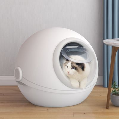 애견용품 밀폐형 냄새 방지 고양이 화장실