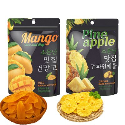 망고 말랭이 35gx3봉+파인애플 말랭이 35gx3봉