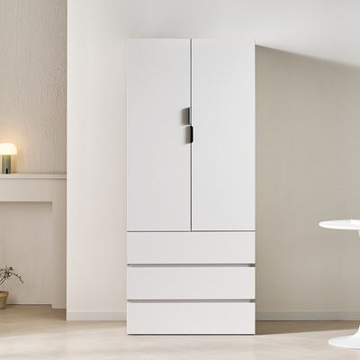 보루네오 세인트 LPM 키큰장_도어 800 3단서랍 옷장