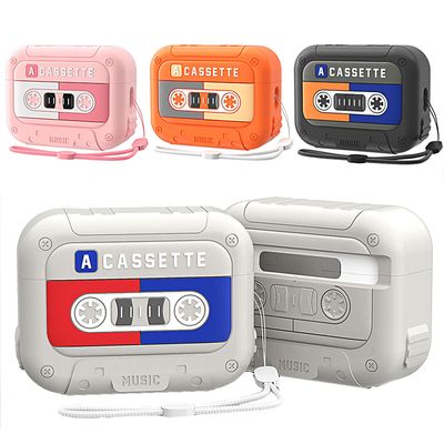 에어팟 4세대 프로2 카세트 맥세이프 실리콘 케이스