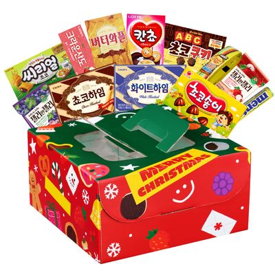 스낵24 메리 크리스마스 스위트 케이크과자선물세트