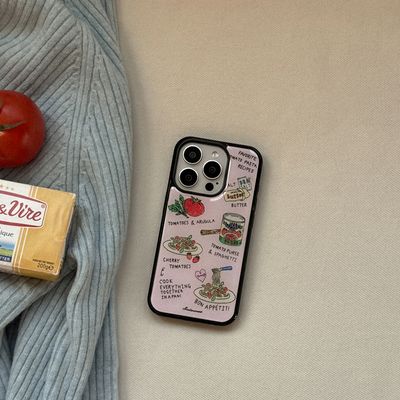 favorite tomato pasta 디자인 [에폭시 범퍼케이스]