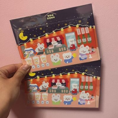 [우당탕탕스토어-가로스티커] 렛뚜네 포장마차