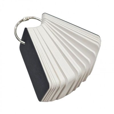 카드링 무지 미니 암기카드 단어장 블랙