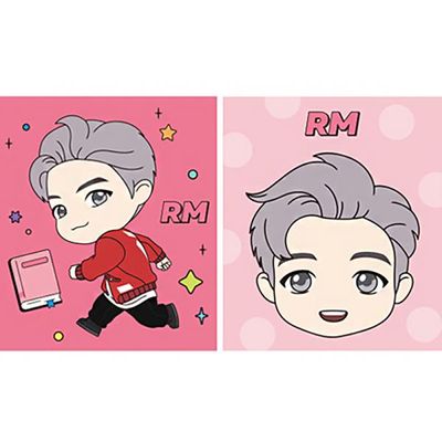 DIY 보석십자수 BTS 굿즈 타이니탄 스티커 RM 9.5x11
