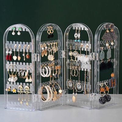 귀걸이 진열대 거치대 정리 귀걸이 보관대 투명 E423
