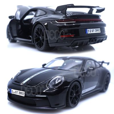 1:18 마이스토 포르쉐 911 GT3 스트라이프 블랙 