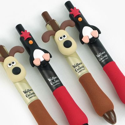 월레스와 그로밋 맥그로우 통통 중성 볼펜 캐릭터 펜