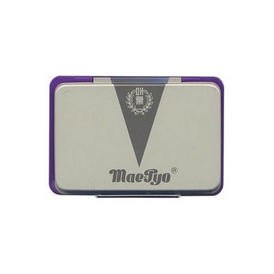 매표 수성 스탬프패드 청색 도장잉크 118X78X15