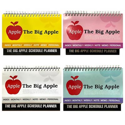 The Big Apple 가로형 먼슬리 만년 탁상 스케줄러