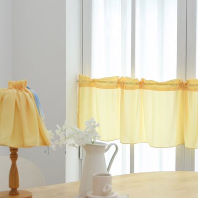 슈슈 쉬폰 가리개 바란스커튼 기본형 7color