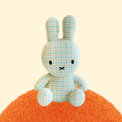 미피_크림체크 인형