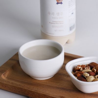 세한 백자 화이트 국산 막걸리잔 120ml