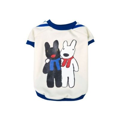 가스파드 앤 리사 베스트 프렌드 티셔츠 블루 XL[WBD2