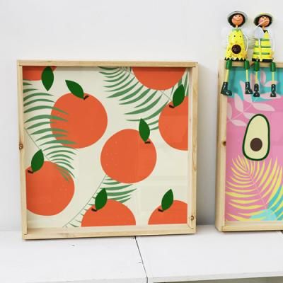 tg762-우드프레임액자_단순한일러스트