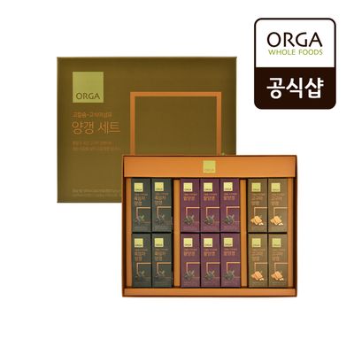 [올가] ORGA 고칼슘 고식이섬유 양갱 3종 선물세트