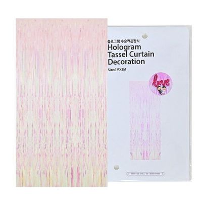 파티클럽 홀로그램 수술커튼장식 BB05 파티용품