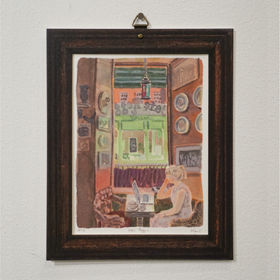 [액자 속의 그림] 카페 레지오 풍경