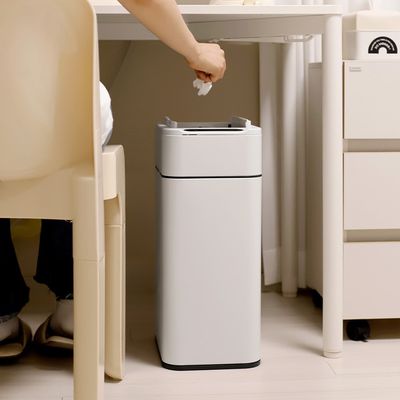 스마트 자동 센서 날개형 쓰레기통 20L 냄새차단