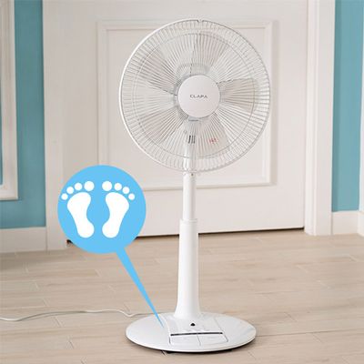 클래파 14인치 저소음 발터치 스탠드 리모컨 선풍기