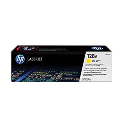 HP TONER CE322A(NO.128A) / Yellow / Color Laserjet CP1525/CM1415 / 1,300P