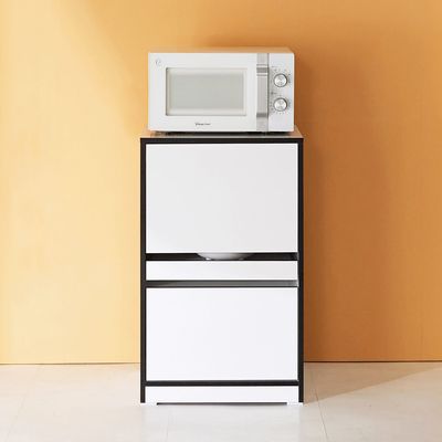 데바 500 렌지대 밥솥 주방 도어형 수납장