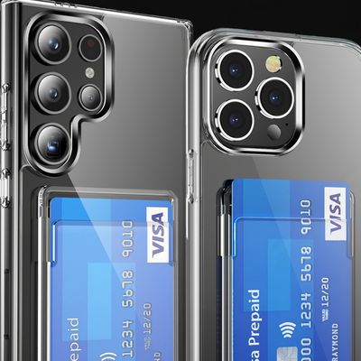 아이폰 미라클 카드 포켓 투명 케이스