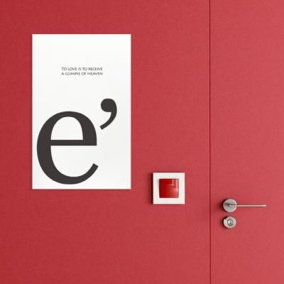 캔버스액자 모던 타이포e A타입 25x25cm