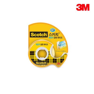 3M 양면테이프 238(재접착/19mmX5m) 12개입