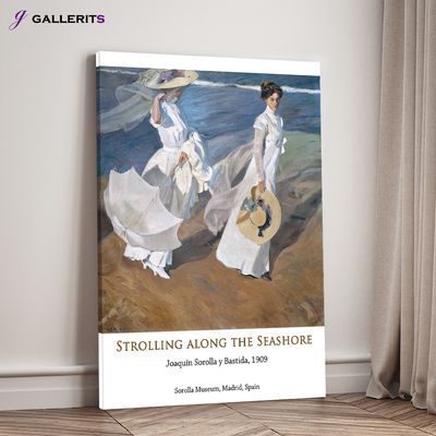 명화 호아킨소로야 거실 인테리어 그림액자 여름 소형