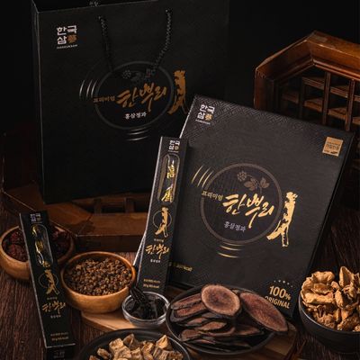 [한국삼] 프리미엄 한뿌리 홍삼정과 (20g*6개입)