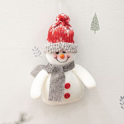 크리스마스 산타 눈사람 인형 트리 장식 베이직 15cm