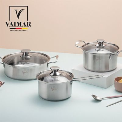 바이마르 코코 3종 스테인레스 냄비세트