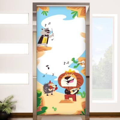 ip567-음악은사막의오아시스_현관문시트지