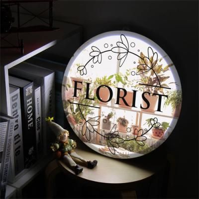 no586-LED액자35R_플로리스트