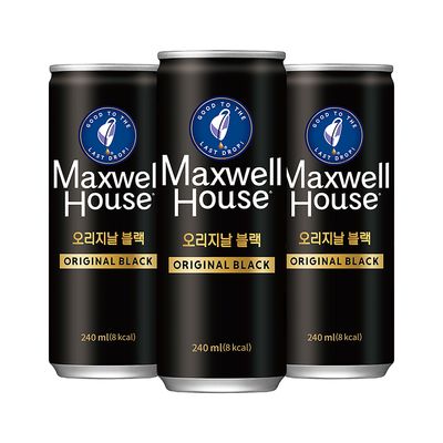 맥스웰하우스 마스터 오리지날 블랙 240ml 30캔