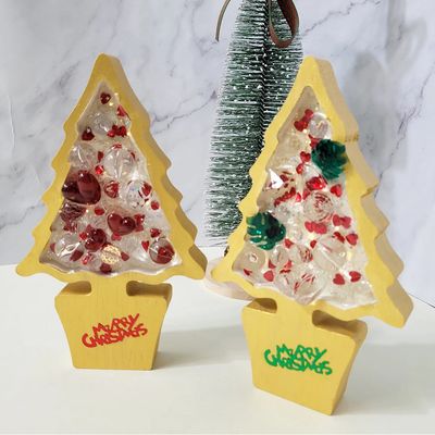 레진아트 하트 인 크리스마스 미니트리 DIY 키트