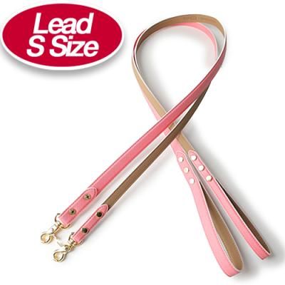 [아담스독] 애견 리드줄 (S) 소형견/중형견 - 사피아노 베이비핑크