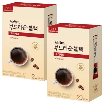 Maxim Original 부드러운 블랙 20개입x2개