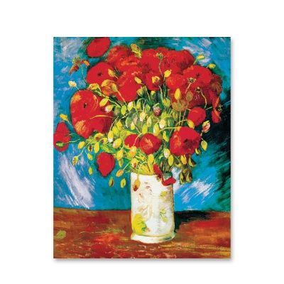 고흐 - 양비귀꽃 Vase with Red Poppies